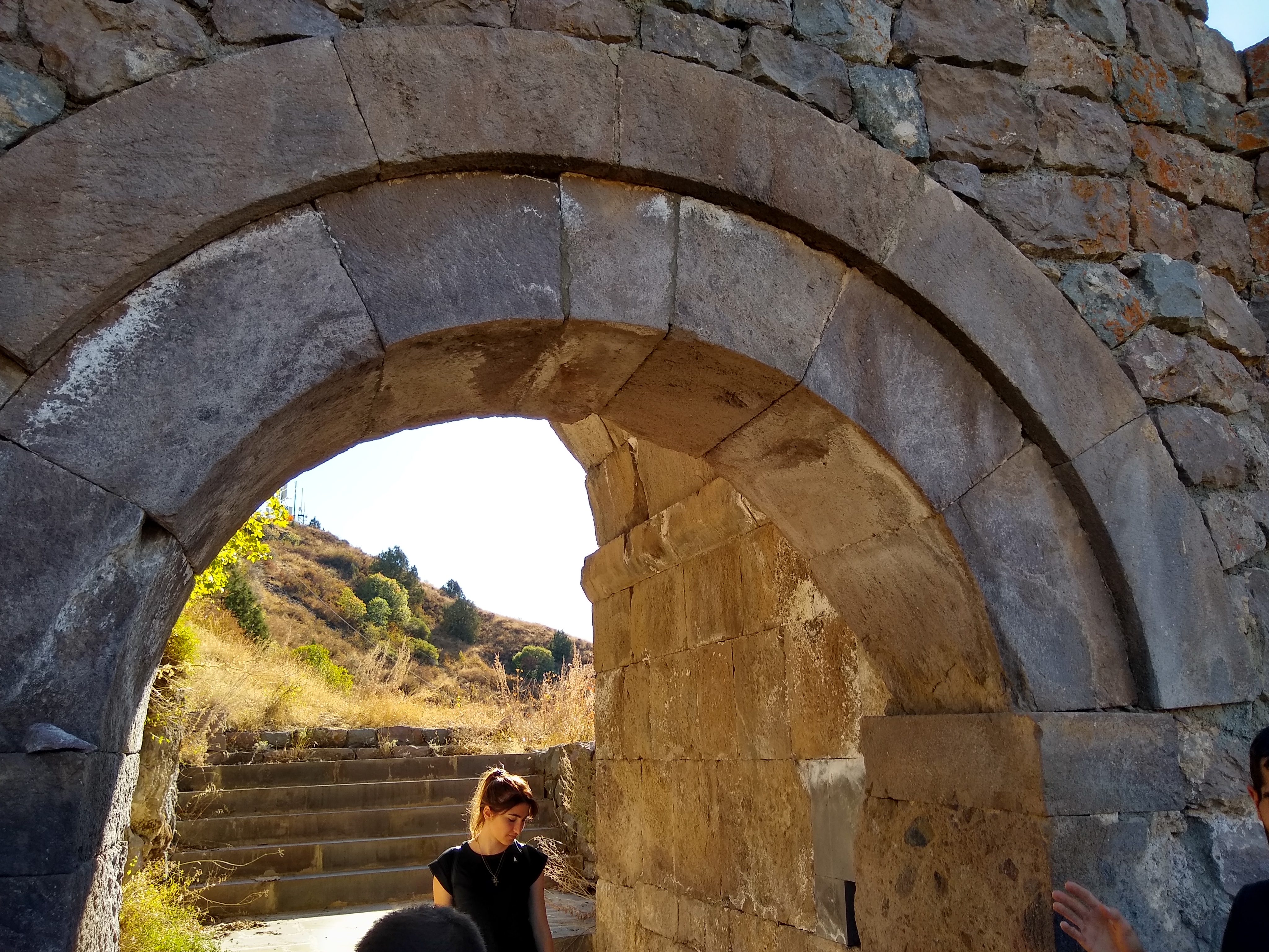 Photo of a stone archway